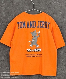 TOM&JERRY（トムアンドジェリー）の「【TOM&JERRY トム&ジェリー】オーバーサイズ プリント Tシャツ（Tシャツ/カットソー）」
