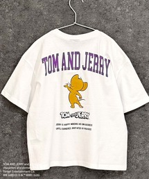 TOM&JERRY（トムアンドジェリー）の「【TOM&JERRY トム&ジェリー】オーバーサイズ プリント Tシャツ（Tシャツ/カットソー）」