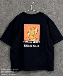TOM&JERRY（トムアンドジェリー）の「【TOM&JERRY トム&ジェリー】オーバーサイズ プリント Tシャツ（Tシャツ/カットソー）」