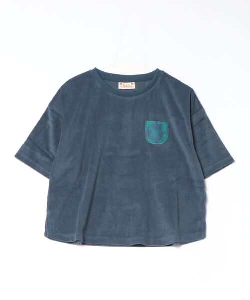 Kahiko(カヒコ)の「【Kahiko】アカラTシャツ(Tシャツ/カットソー・レディース・カーキ/ネイビー/ブラック/ホワイト・FREE)」の4枚目の写真