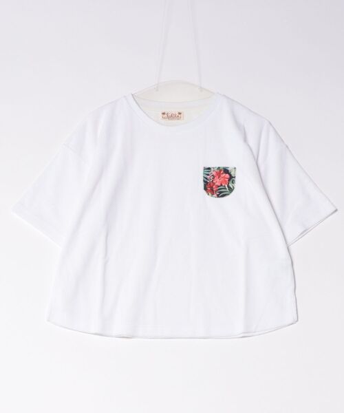 Kahiko(カヒコ)の「【Kahiko】アカラTシャツ(Tシャツ/カットソー・レディース・カーキ/ネイビー/ブラック/ホワイト・FREE)」の1枚目の写真