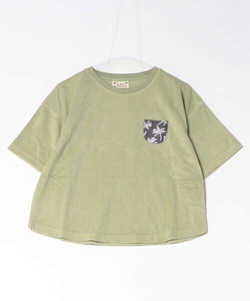 Kahiko(カヒコ)の「【Kahiko】アカラTシャツ(Tシャツ/カットソー・レディース・カーキ/ネイビー/ブラック/ホワイト・FREE)」の3枚目の写真