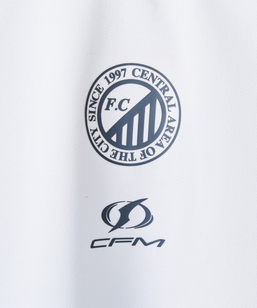 Confirm（コンファーム）の「フロントプリント サイドライン ユニフォーム半袖Tシャツ メンズ レディース（Tシャツ/カットソー・メンズ・ブラック/チャコールグレー/グレー/ホワイト・L/M）」の5枚目の写真