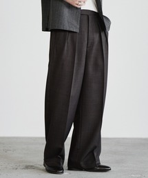 WYM LIDNM | SEMI WIDE STRAIGHT CLASSIC SLACKS(スラックス)