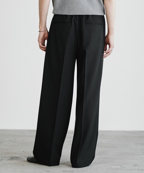 WYM LIDNM(ウィム バイ リドム)の「SEMI WIDE STRAIGHT CLASSIC SLACKS(スラックス・メンズ・ライトグレー/チャコール/ダークブラウン・L/XS/S/M)」の14枚目の写真
