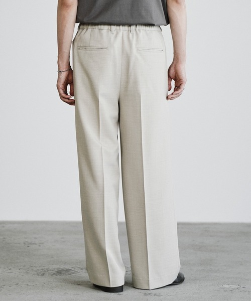 WYM LIDNM(ウィム バイ リドム)の「SEMI WIDE STRAIGHT CLASSIC SLACKS(スラックス・メンズ・ライトグレー/チャコール/ダークブラウン・L/XS/S/M)」の16枚目の写真