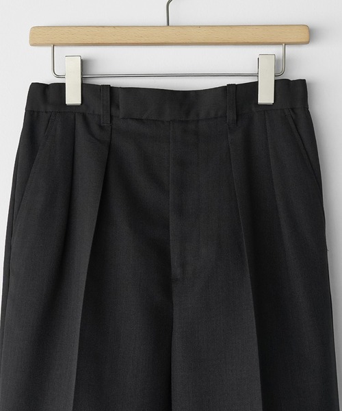 WYM LIDNM(ウィム バイ リドム)の「SEMI WIDE STRAIGHT CLASSIC SLACKS(スラックス・メンズ・ライトグレー/チャコール/ダークブラウン・L/XS/S/M)」の20枚目の写真