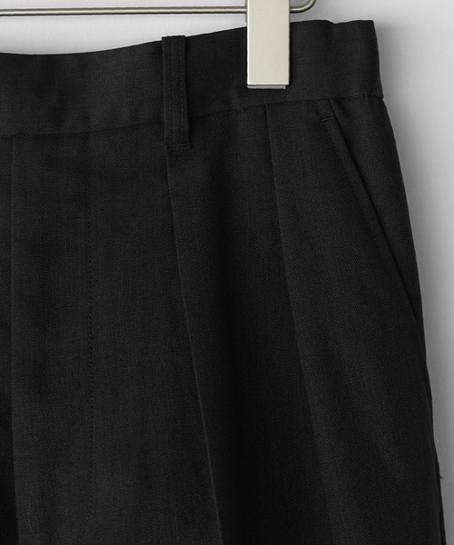 WYM LIDNM(ウィム バイ リドム)の「SEMI WIDE STRAIGHT CLASSIC SLACKS(スラックス・メンズ・ライトグレー/チャコール/ダークブラウン・L/XS/S/M)」の21枚目の写真