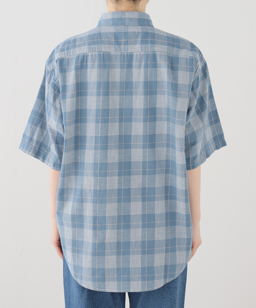 FRAMeWORK（フレームワーク）の「JOHNBULL/ジョンブル インディゴチェックSSワークシャツ（シャツ/ブラウス・レディース・ブルー系その他・FREE）」の17枚目の写真