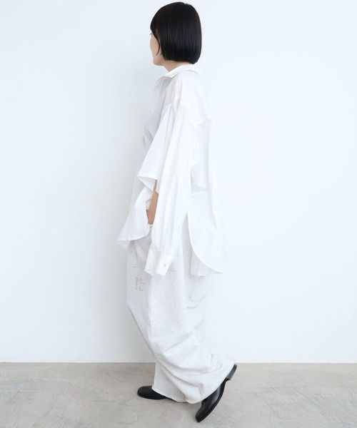 I am I in fact...(アイアムアイインファクト)の「MOJITO SHIRTS(シャツ/ブラウス・レディース・サックスブルー/ブルー/ホワイト・FREE)」の17枚目の写真