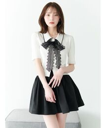 SNIDEL | Sustainableタフタミニスカショ(その他パンツ)