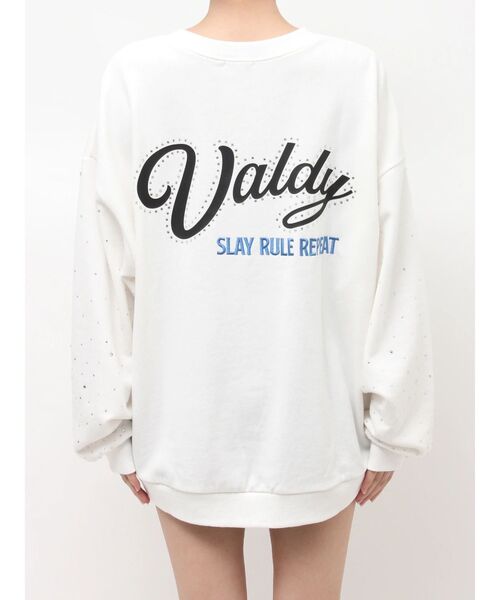 GYDA（ジェイダ）の「Valdy studded bijouスウェットトップス（スウェット・レディース・グレー/ブラック/オフホワイト・FREE）」の20枚目の写真