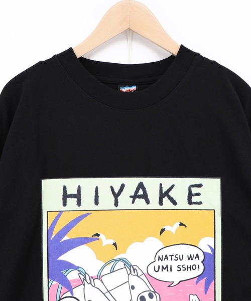 ScoLar Parity(スカラーパリティ)の「362123:ぷりぷり日焼けえび柄 UVプリントTシャツ(Tシャツ/カットソー・レディース・ブラック/サックスブルー/オフホワイト・M)」の16枚目の写真
