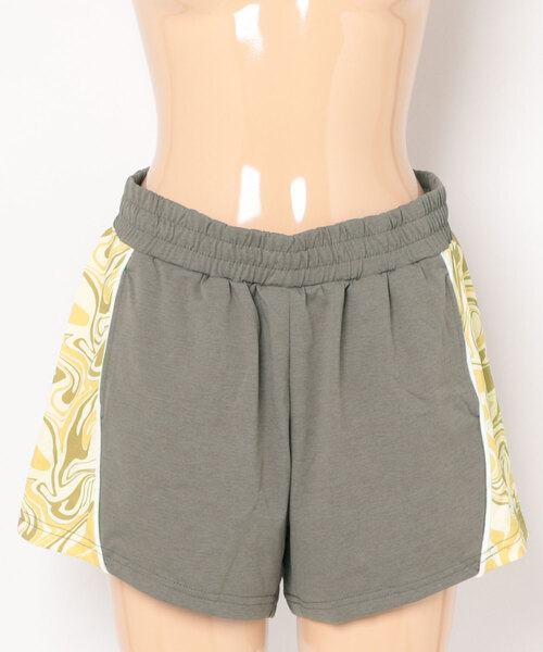 Hurley (ハーレー)の「【Hurley:ハーレー】レディースボードショーツ 水着 UPF50+ ジム フィットネス ヨガ PIPING BOADSHORTS(水着・レディース・ブラック/カーキブラウン/ブルー/ピンク・SMALL/MEDIUM/LARGE)」の6枚目の写真