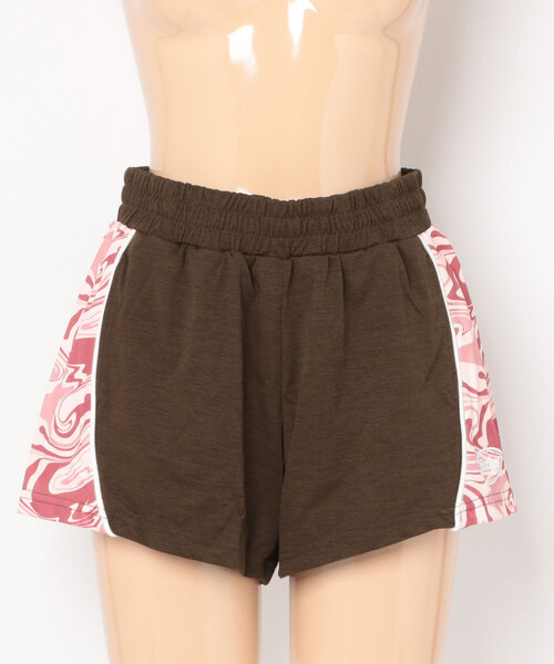 Hurley (ハーレー)の「【Hurley:ハーレー】レディースボードショーツ 水着 UPF50+ ジム フィットネス ヨガ PIPING BOADSHORTS(水着・レディース・ブラック/カーキブラウン/ブルー/ピンク・SMALL/MEDIUM/LARGE)」の8枚目の写真