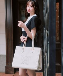 OLIVE des OLIVE | Aimerianejoieスタッズキャリーオントートバッグ(トートバッグ)
