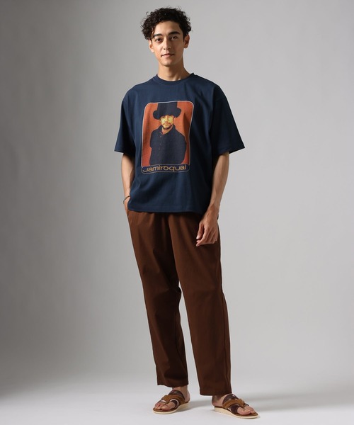 BAYFLOW(ベイフロー)の「【Jamiroquai(ジャミロクワイ)】プリントTシャツ(Tシャツ/カットソー・メンズ・ホワイト/ネイビー・MEDIUM/LARGE)」の13枚目の写真