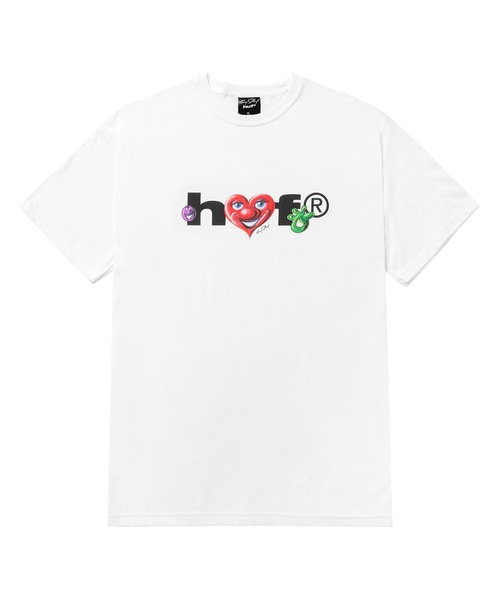 HUF(ハフ)の「KENNY SCHARF FUTURE SS TEE(Tシャツ/カットソー・メンズ・ホワイト・XL/L/M/S)」の1枚目の写真