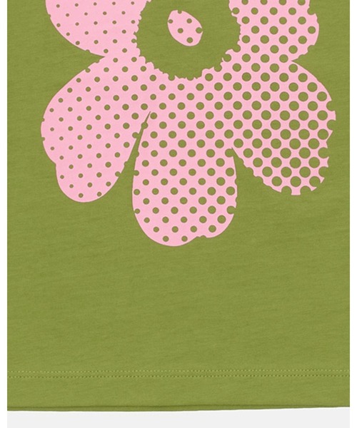 marimekko(マリメッコ)の「【Kids】Tonni Unikko Logo I / t-shirt(Tシャツ/カットソー・キッズ・グリーン・80)」の5枚目の写真