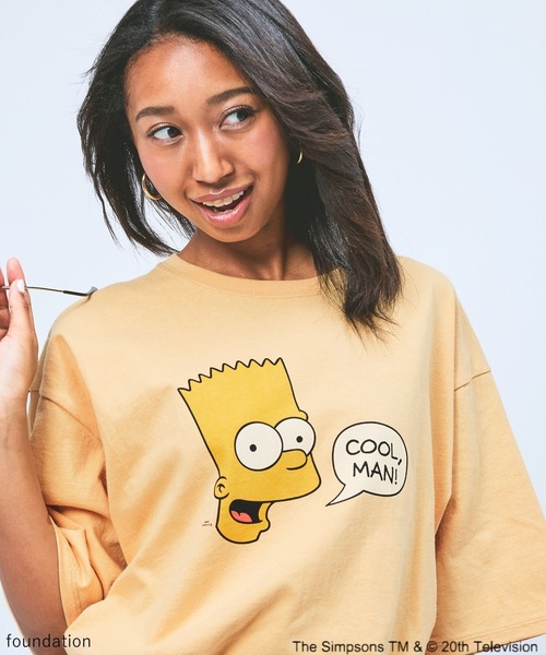 niko and...(ニコアンド)の「【THE SIMPSONS / シンプソンズ】アソートTシャツ(Tシャツ/カットソー・レディース・オレンジ/オフホワイト/ナチュラル・FREE)」の22枚目の写真