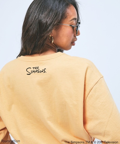 niko and...(ニコアンド)の「【THE SIMPSONS / シンプソンズ】アソートTシャツ(Tシャツ/カットソー・レディース・オレンジ/オフホワイト/ナチュラル・FREE)」の18枚目の写真