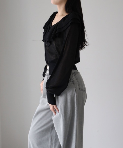 model：164cm. 着用サイズ：FREE