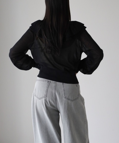 model：164cm. 着用サイズ：FREE