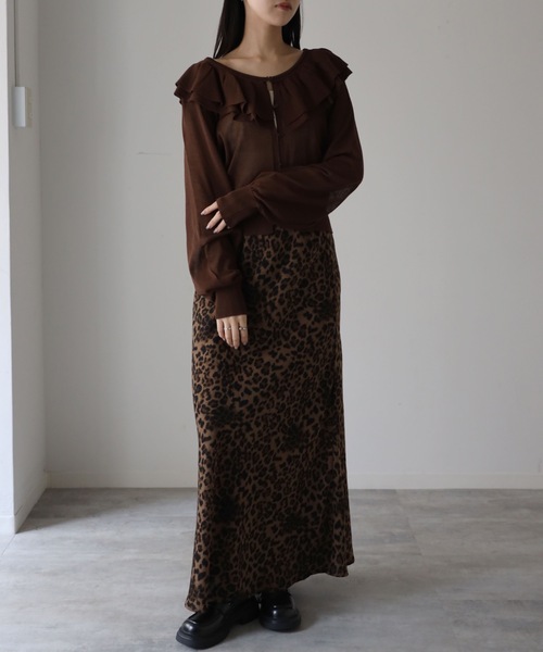 model：164cm. 着用サイズ：FREE