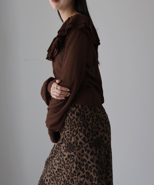 model：164cm. 着用サイズ：FREE