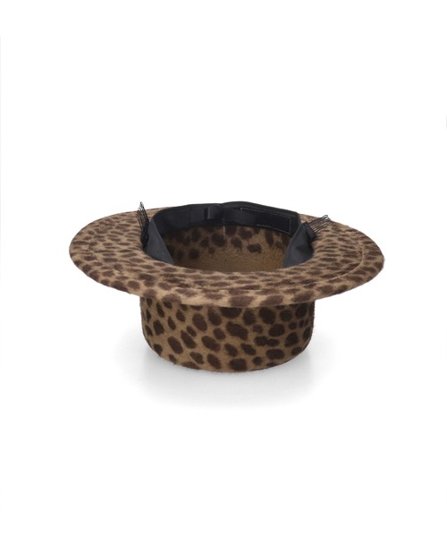 Chapeau d' O(シャポードオー)の「Chapeau d' O Rabbit Fur Canoche / シャポードオー(ハット・レディース・ブラウン・M/57.5cm)」の4枚目の写真