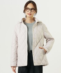 J.PRESS（ジェイプレス）の「【WEB限定カラーあり】コンパクトタフタキルティング フーデッド コート（その他アウター）」