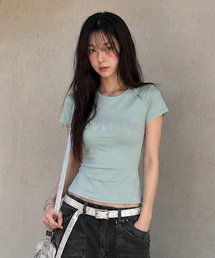 DAUSPICE（ディーオスピス）の「(DUC) Dancer Baby Tee Mint（Tシャツ/カットソー）」