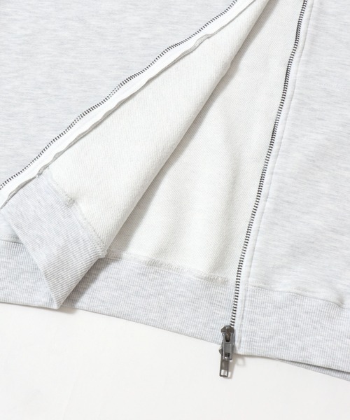 SITRY(シトリー)の「Dog Flock Print Sweat Zip Hoodie/アニマル 犬 バックプリント フロッキープリント オーバーサイズ ダブルジップ ヘビーウェイト 裏毛 スウェット フルジップパーカー フーディー パーカー レディース メンズ(パーカー・メンズ・ダークグリーン/アッシュ/ブラック・M/L)」の19枚目の写真