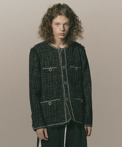 DISCOVERED(ディスカバード)の「HOMMAGE JACKET(ブルゾン・メンズ・ブルー/ブラック・1/3)」の1枚目の写真