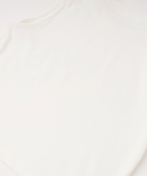 URBAN CHERRY(アーバンチェリー)の「カットショルダータンクトップ(タンクトップ・キッズ・ブラック/ホワイト/ベージュ・110cm/120cm/130cm/140cm/150cm)」の4枚目の写真