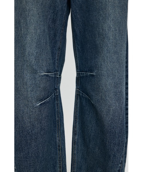 MOUSSY(マウジー)の「【26年AW新作】【再入荷】HORSESHOE BAGGY(デニムパンツ・レディース・ダークブルー/ワンウォッシュ・2/1/0)」の10枚目の写真