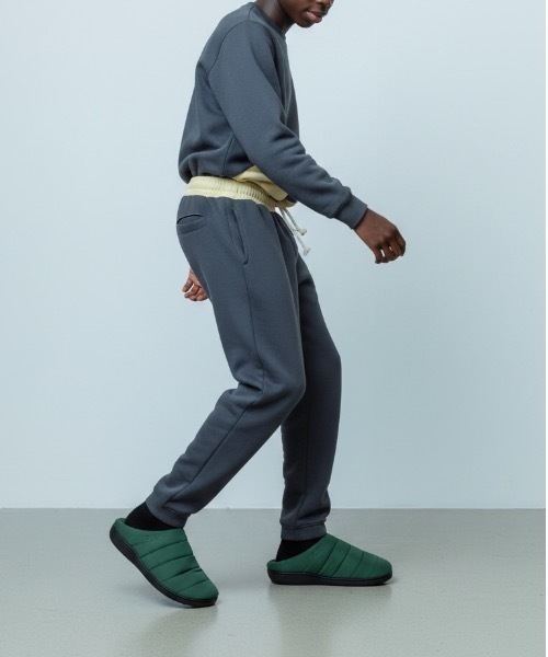 SUBU(スブ)の「SUBU / F-LINE / MATCHA / WINTER SANDAL / スブ / ウィンターサンダル(サンダル・レディース・セージグリーン・4/3/2/1/0/00)」の2枚目の写真