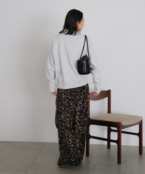 JOURNAL STANDARD(ジャーナルスタンダード)の「ベロアレオパードドロストパンツ(その他パンツ・レディース・ベージュ系その他・FREE)」の4枚目の写真