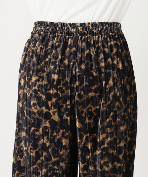 JOURNAL STANDARD(ジャーナルスタンダード)の「ベロアレオパードドロストパンツ(その他パンツ・レディース・ベージュ系その他・FREE)」の19枚目の写真