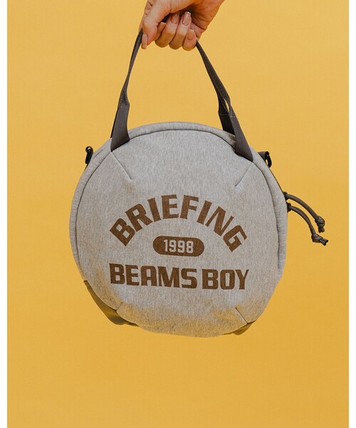 BRIEFING(ブリーフィング)の「【別注】BRIEFING × BEAMS BOY / スウェット ヘルメット バッグ(ショルダーバッグ・レディース・グレー・ONE SIZE)」の11枚目の写真