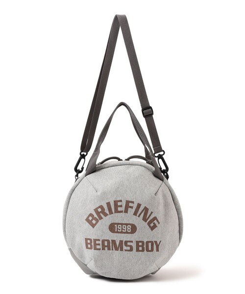BRIEFING(ブリーフィング)の「【別注】BRIEFING × BEAMS BOY / スウェット ヘルメット バッグ(ショルダーバッグ・レディース・グレー・ONE SIZE)」の9枚目の写真