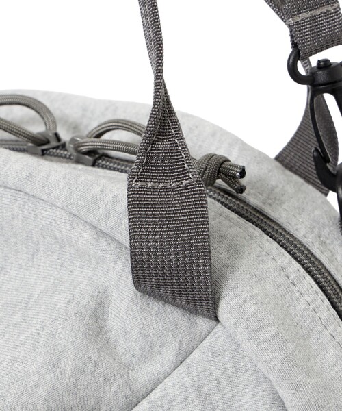 BRIEFING(ブリーフィング)の「【別注】BRIEFING × BEAMS BOY / スウェット ヘルメット バッグ(ショルダーバッグ・レディース・グレー・ONE SIZE)」の4枚目の写真