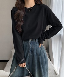 長袖TシャツカットソークルーネックロンT