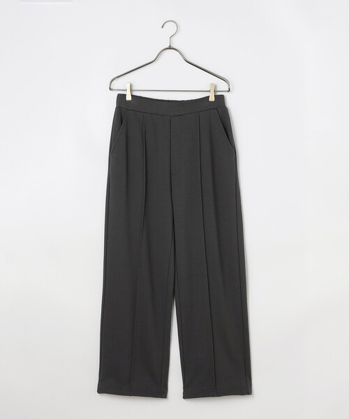Purple&Yellow(パープルアンドイエロー)の「裏毛ワイドパンツ(その他パンツ・メンズ・チャコール/オートミール・S/L/M)」の1枚目の写真