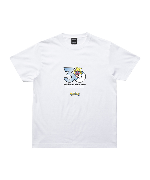 ZOZOSPOT(ゾゾスポット)の「Pokemon 30th Anniversary 1025 T-shirt 「ムチュール」(Tシャツ/カットソー・レディース・ホワイト・SMALL/MEDIUM/LARGE/X-LARGE/XX-LARGE/XXX-LARGE/100cm/110cm/120cm/130cm/140cm/150cm/160cm)」の1枚目の写真