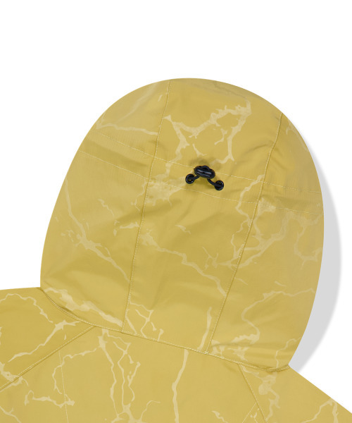 WKNDRS（ウィーキャンドース）の「3L CRACK ウィンドブレーカー (イエロー)（ナイロンジャケット・レディース・その他・MEDIUM/LARGE/X-LARGE）」の6枚目の写真