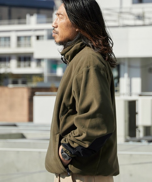 WILD THINGS(ワイルドシングス)の「WILD THINGS/ワイルドシングスPOLARTEC JACKET POLARTEC WIND PRO ダブルジップ ポーラーテック フリースジャケット(ブルゾン・メンズ・オリーブ・M)」の7枚目の写真