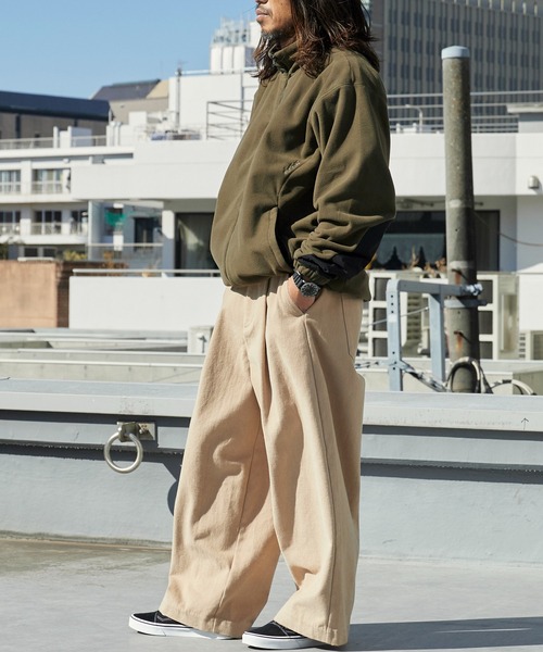 WILD THINGS(ワイルドシングス)の「WILD THINGS/ワイルドシングスPOLARTEC JACKET POLARTEC WIND PRO ダブルジップ ポーラーテック フリースジャケット(ブルゾン・メンズ・オリーブ・M)」の3枚目の写真