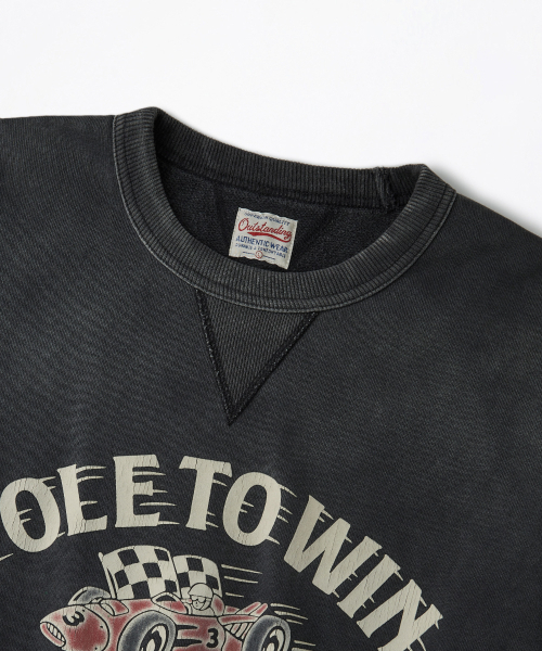 OUTSTANDING(アウトスタンディング)の「MOT スウェット(POLE TO WIN)_チャコール(スウェット・メンズ・その他・MEDIUM/LARGE/X-LARGE)」の3枚目の写真