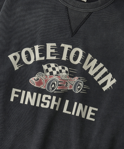 OUTSTANDING(アウトスタンディング)の「MOT スウェット(POLE TO WIN)_チャコール(スウェット・メンズ・その他・MEDIUM/LARGE/X-LARGE)」の4枚目の写真